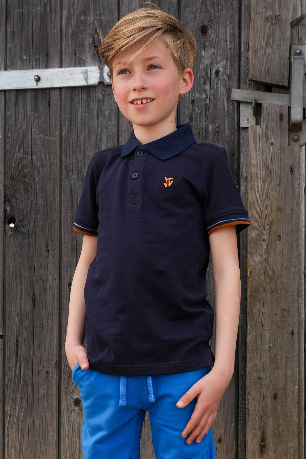 TYGO & vito polo donkerblauw