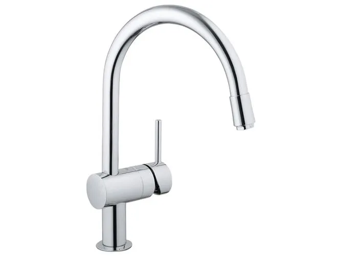 Grohe Minta køk.bat. M.udtræk - med C-tud. 1-grebs. fork. 32918 000 32918000