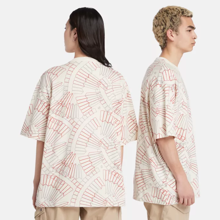 T-shirt à motif graphique Earthkeepers by Raeburn unisexe imprimé