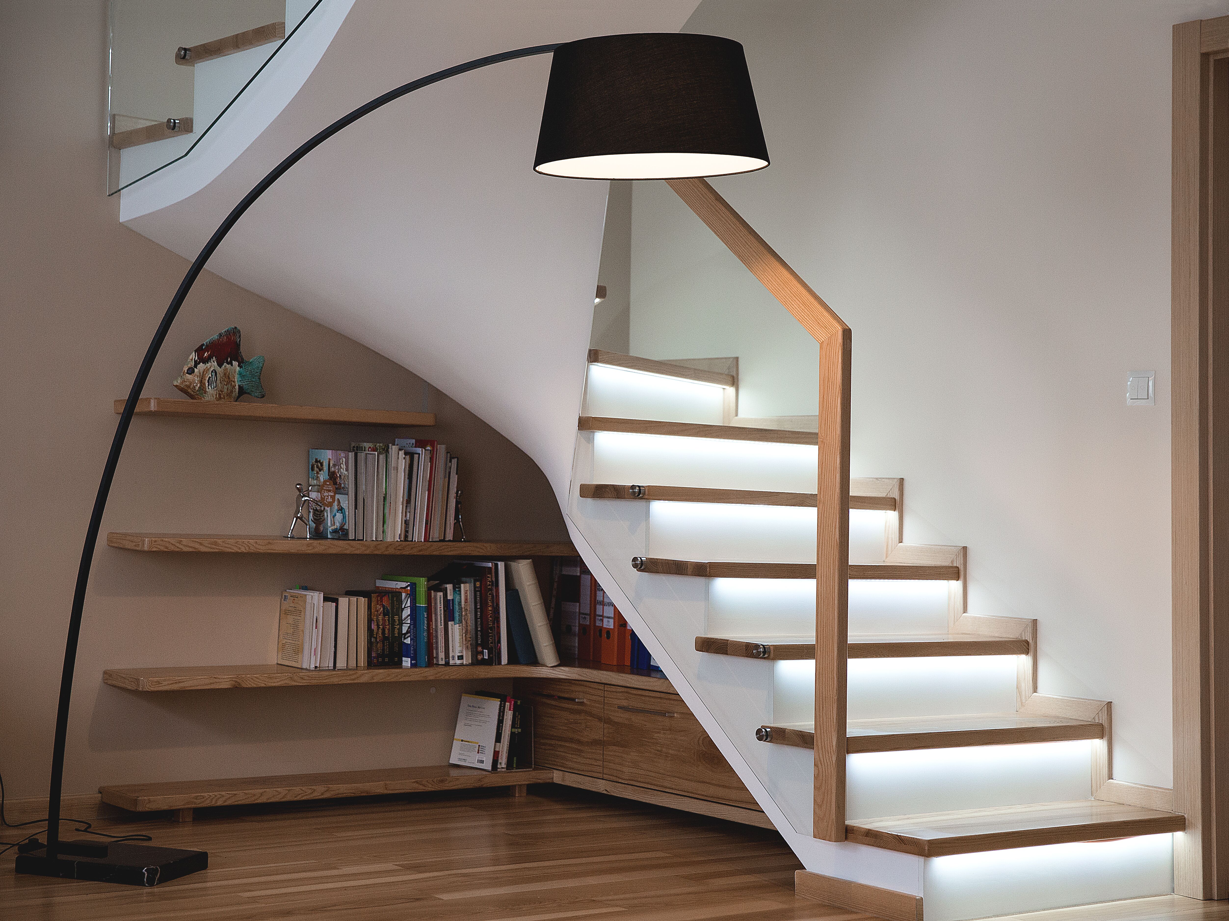 Staande lamp BENUE Metaal Zwart