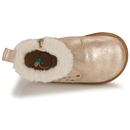 Shoo Pom - BOUBA ARTIC - Doré / Blanc