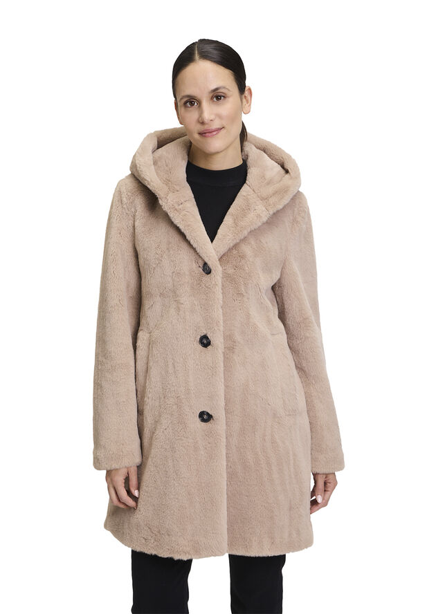 Betty Barclay Jacke PlUEsch Sand