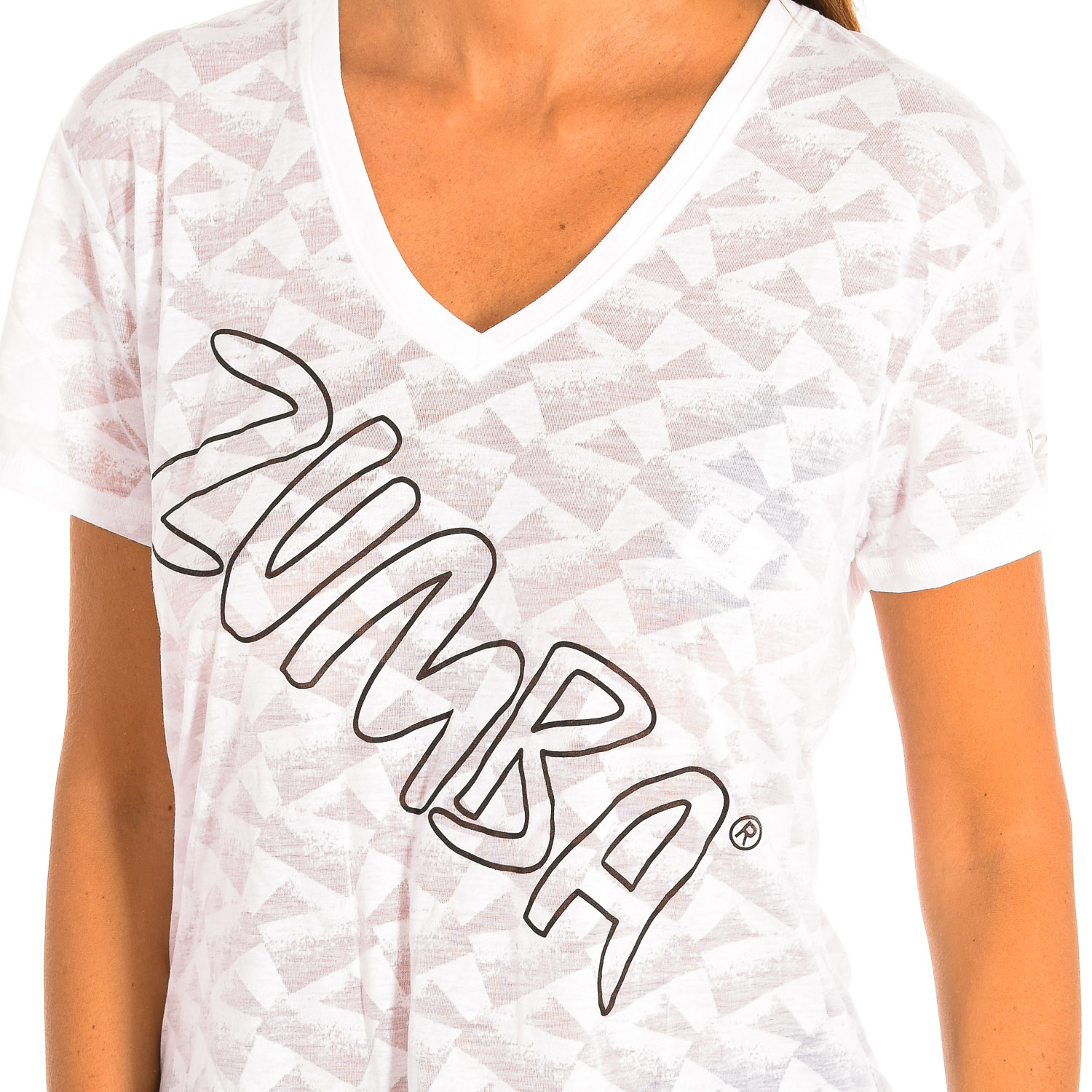 Camiseta esportiva Zumba com mangas Z1t00587