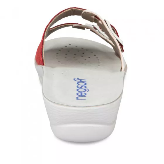 Mules ROUGE NEOSOFT RELAX