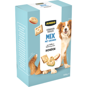 Jumbo Hondenkoekjes Mix 500g