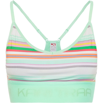 Kari Traa Var Printed Sport-BH Light Green Damen