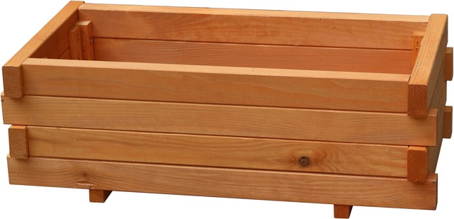 promadino Pflanzkübel »Empoli« mit Pflanzfolie, BxTxH: 59x29x20,5 cm
