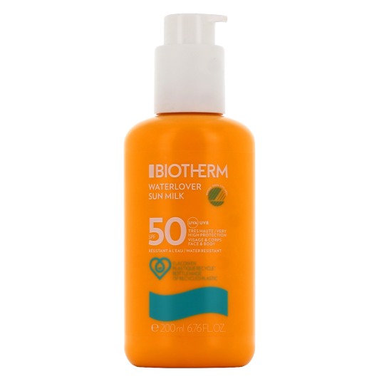 Biotherm Waterlover lait solaire haute protection - Corps et visage