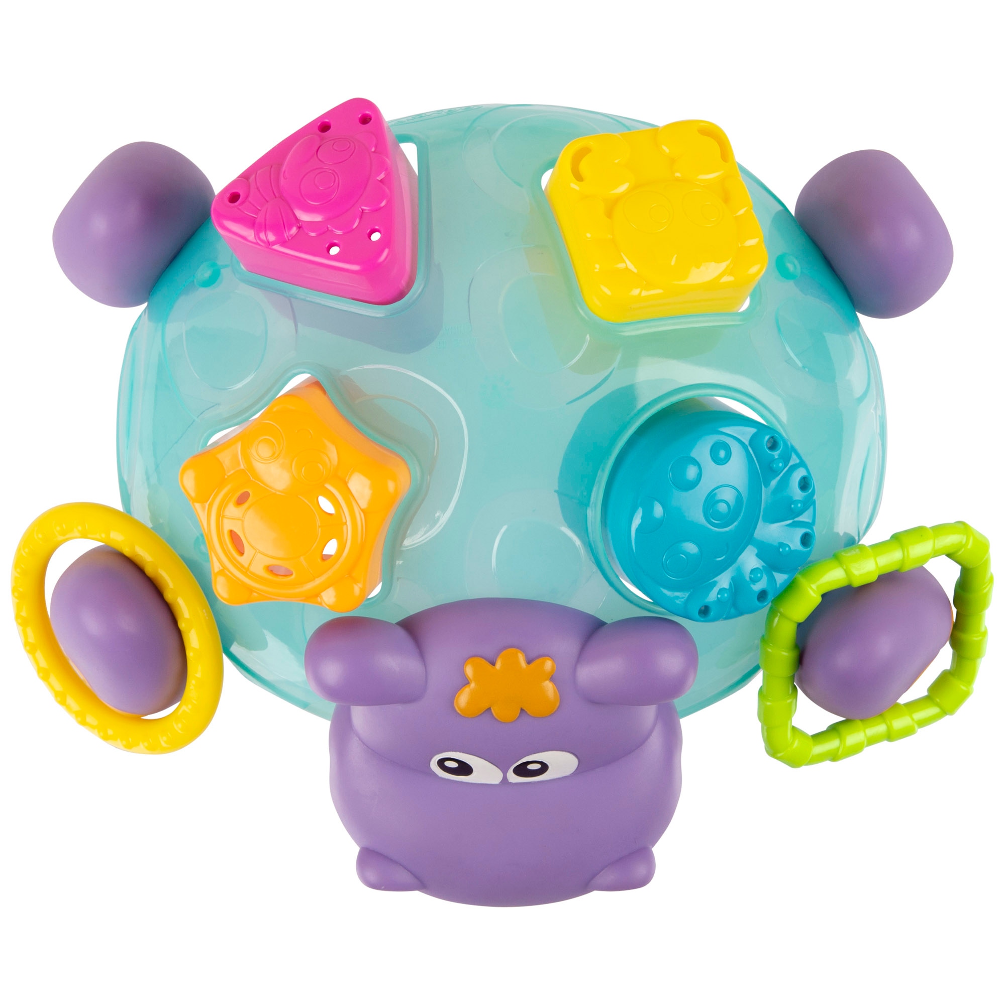 Playgro Float Along Hippo vormsorteerder nijlpaard multi