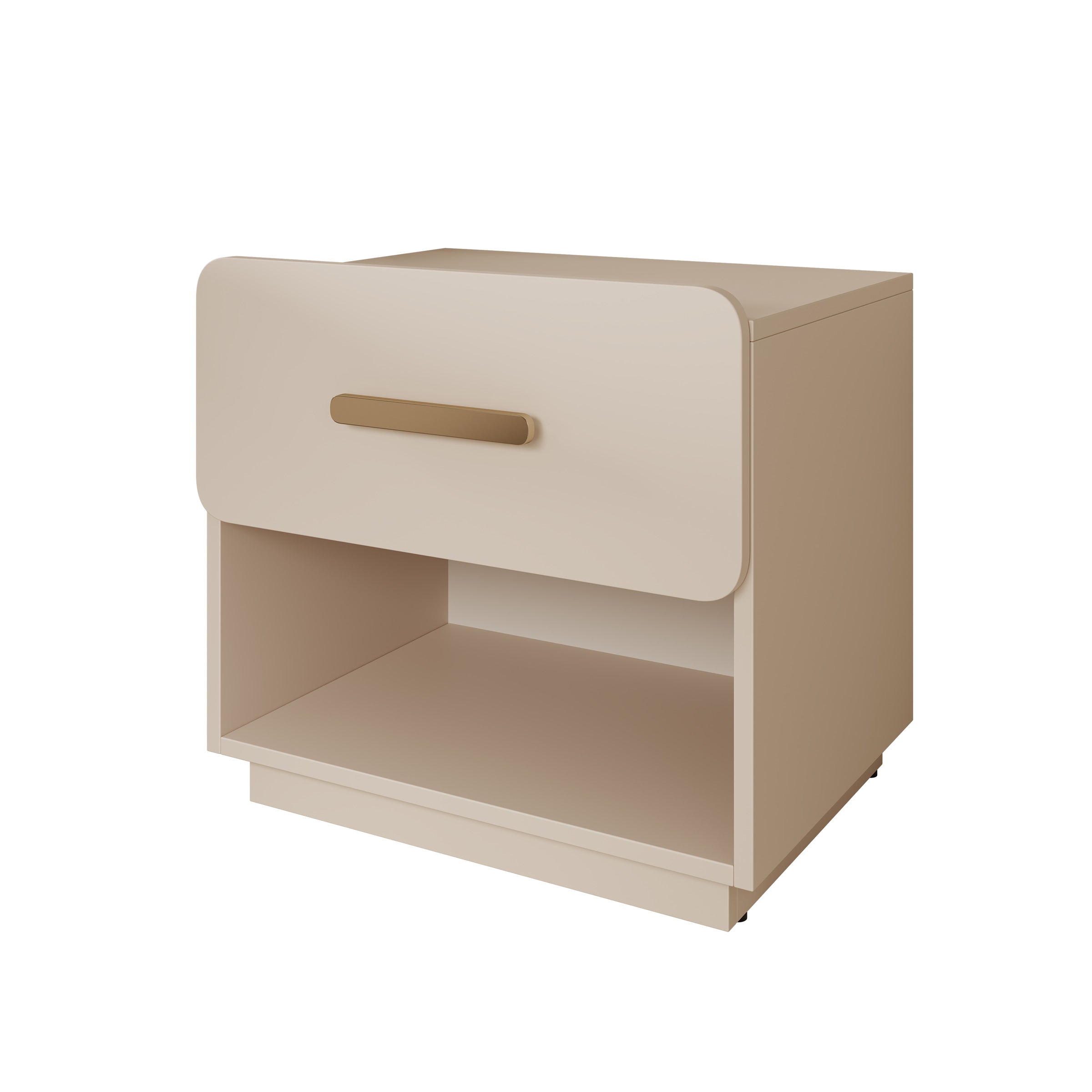 Meubella - Luzon - Nachtkastje set van 2 - Beige