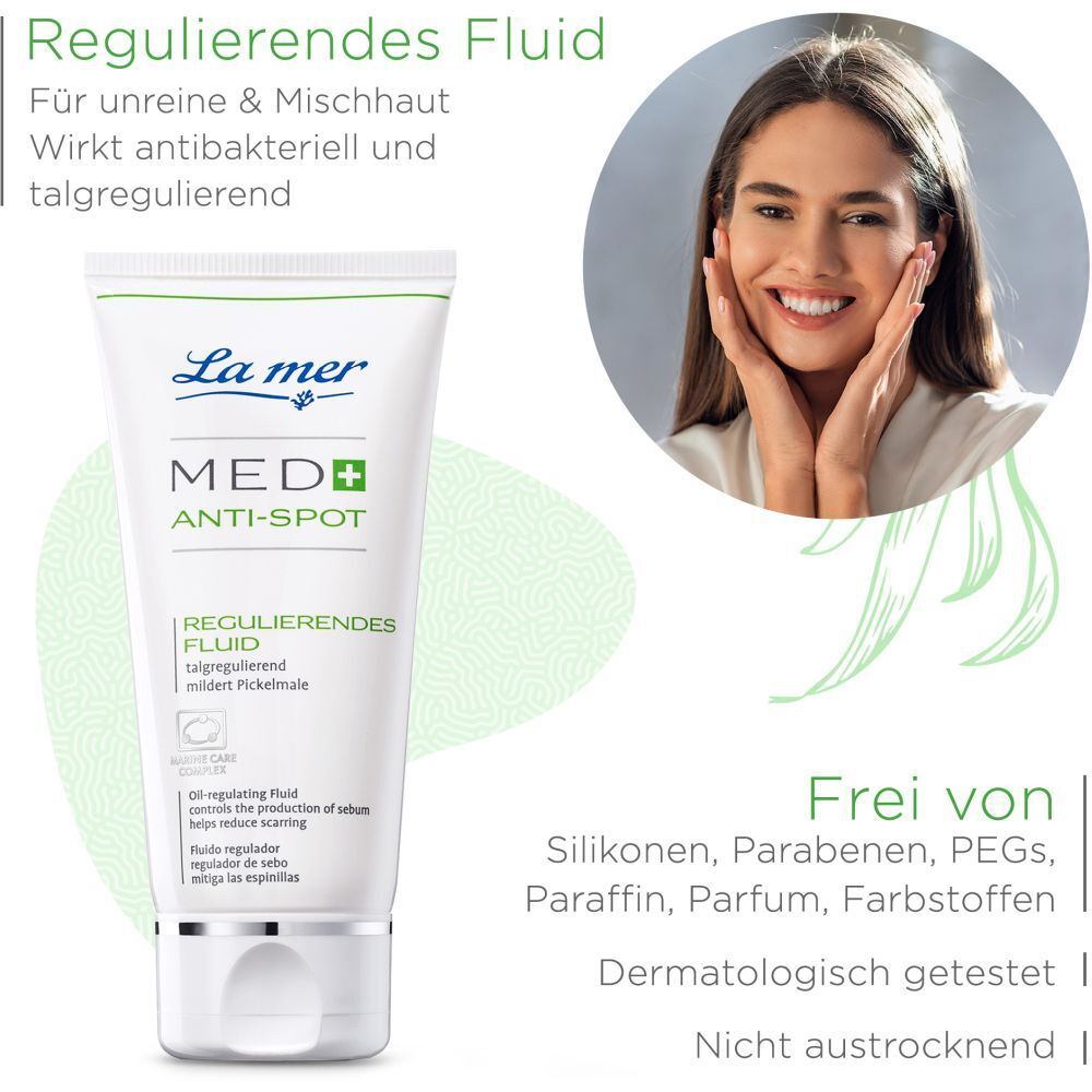 La mer MED+ Anti Spot regulierendes Fluid unparfümiert