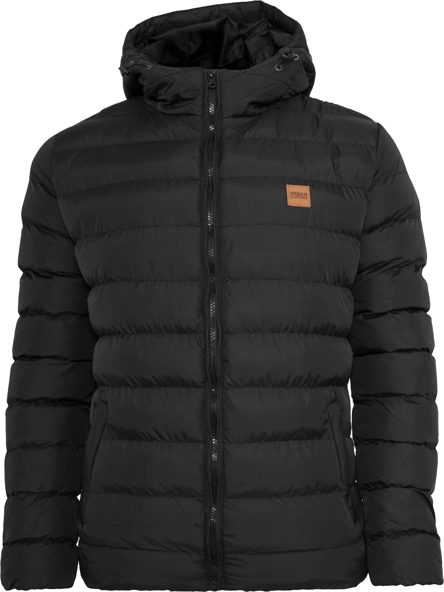 Urban Classics Basic Bubble Jacke Schwarz