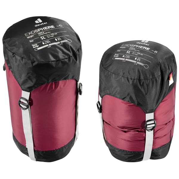Sac de couchage DEUTER EXOSPHERE -6° SL UMBRA/REDWOOD