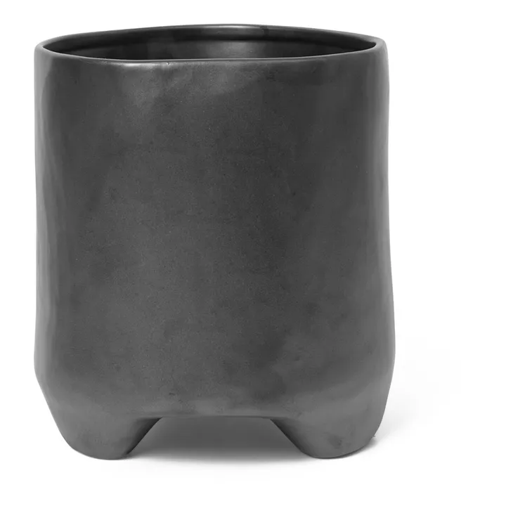 Ferm Living Cache-pot Esca en porcelaine | Noir