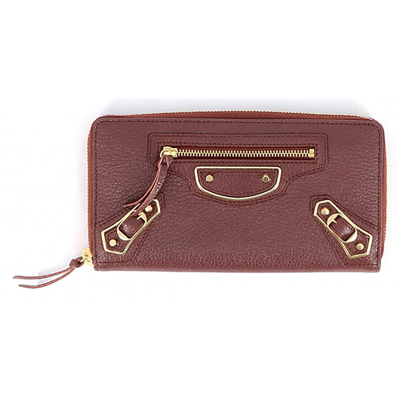Balenciaga Portefeuille en Cuir rouge - Neuf avec étiquette - 18.5x10 cm