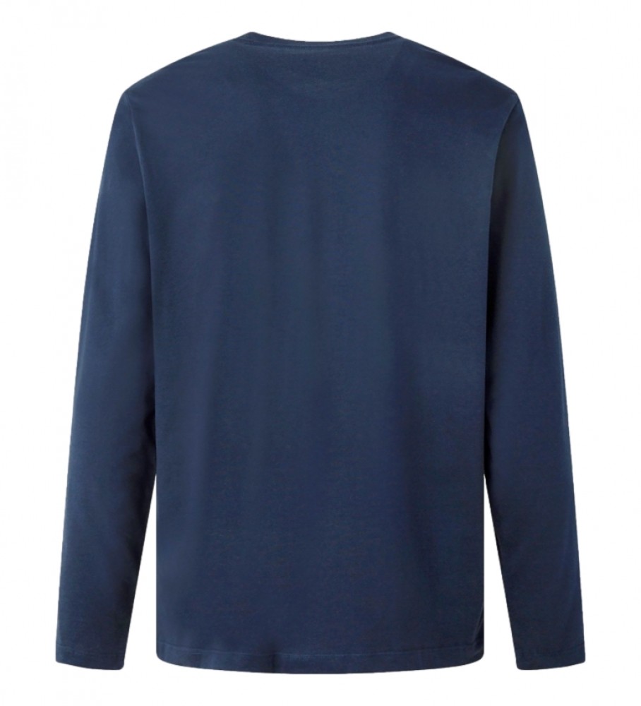 Pepe Jeans Camiseta Eggo Largo N azul marinho