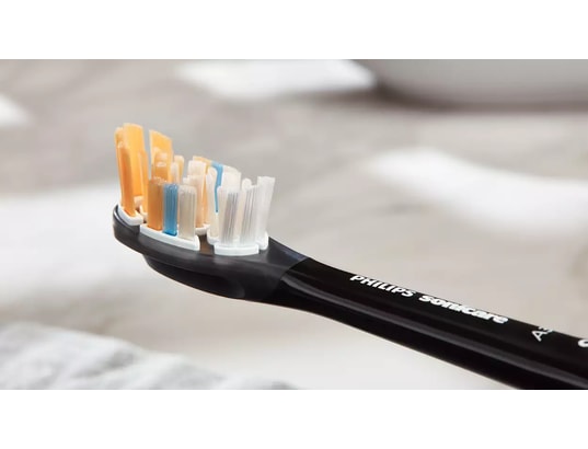 PHILIPS - Brossette Têtes de brosse Sonicare All-in-One Noires x2