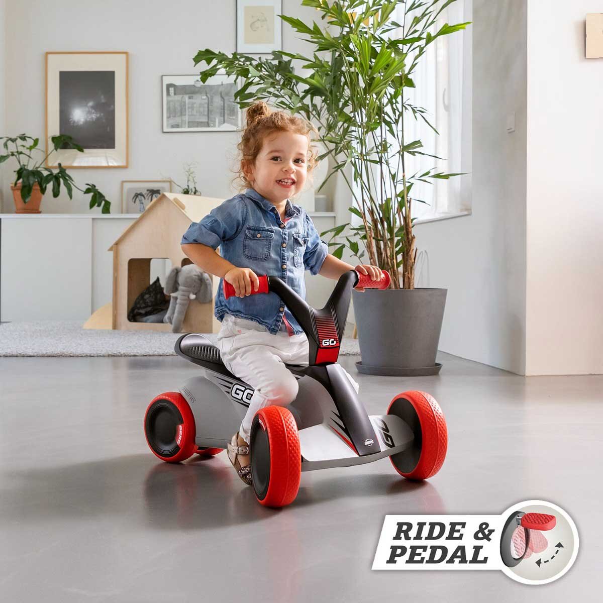 Bergtoys Berg Pedal Gokart GO2 SparX - Red