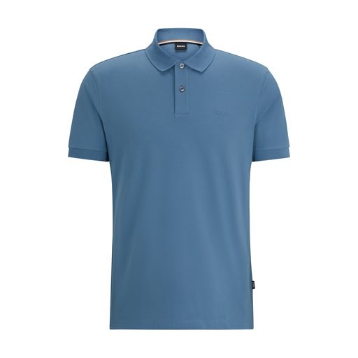 Boss Black Pallas Polo, Light/Pastel Blue, S