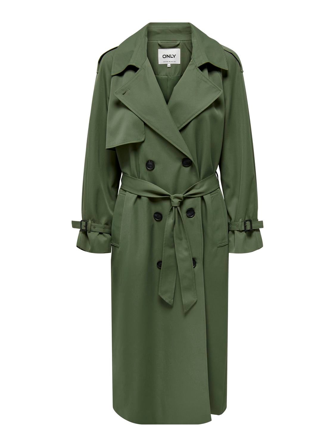 ONLCHLOE Trenchcoat Four Leaf Clover