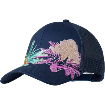 Buff Explore Trucker Cap Satry Indigo
