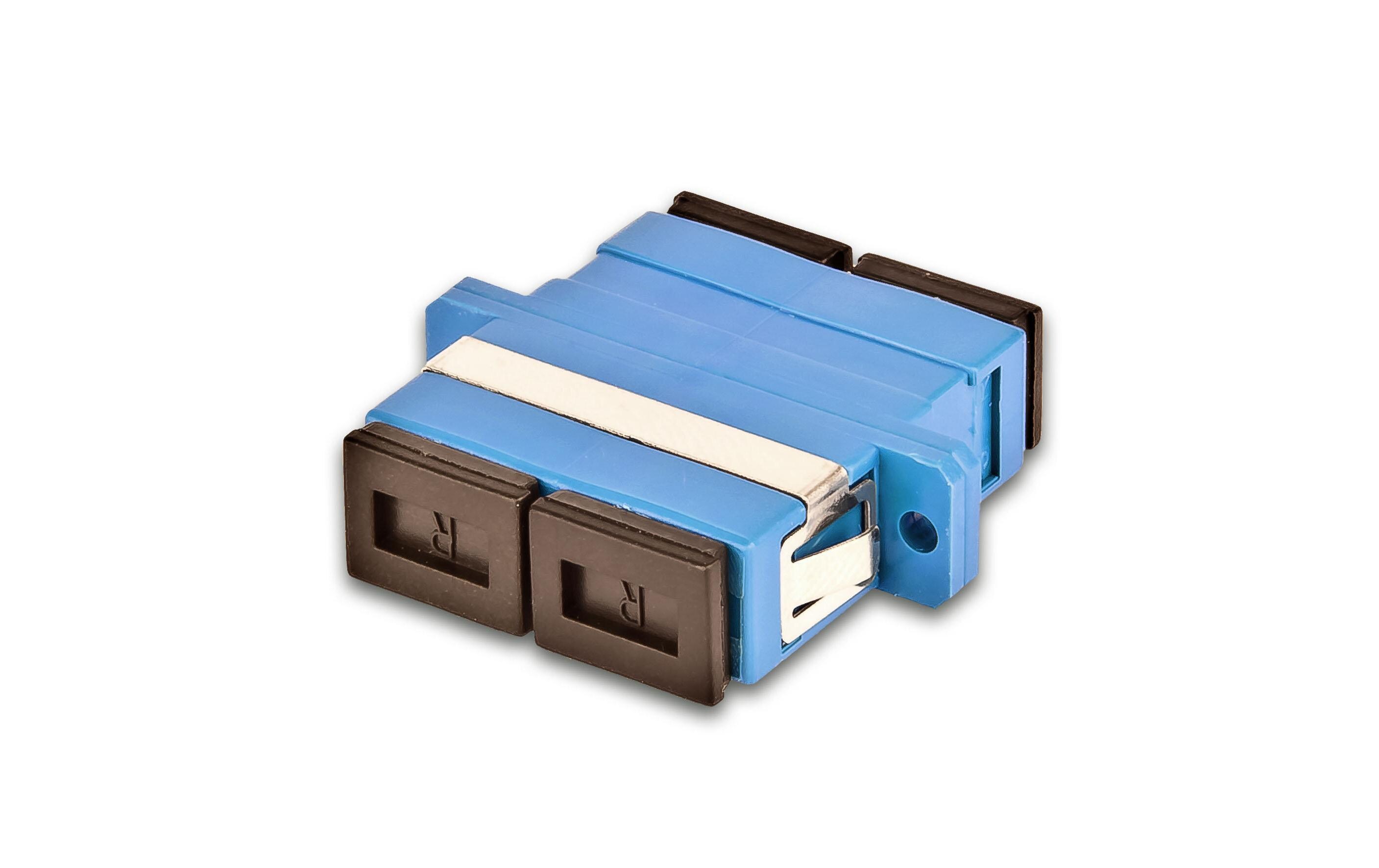LWL-Kupplung Singlemode SC – SC, OS2, DuplexDuplex-LWL-Kupplung