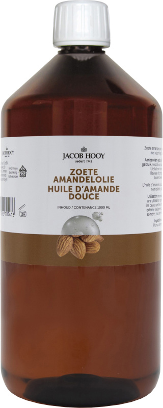 Jacob Hooy Amandelolie Zoet 1000ml