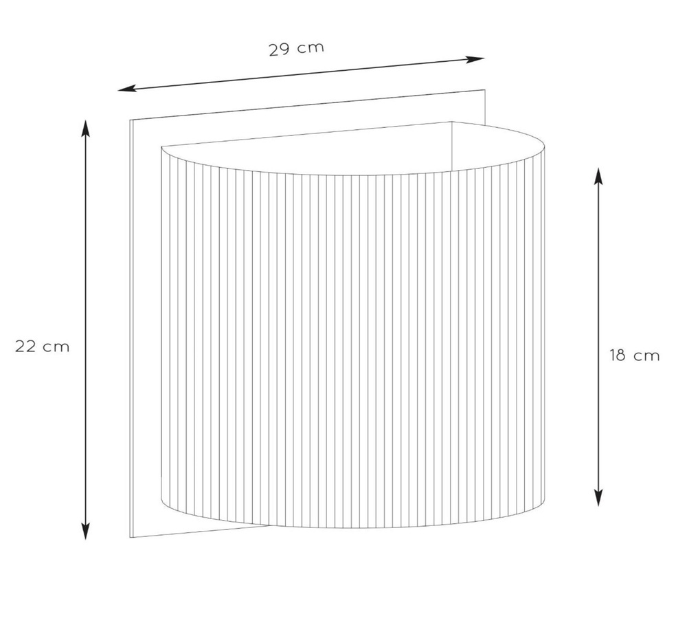 Lucide Magius wandlamp 29x15cm E27 rotan