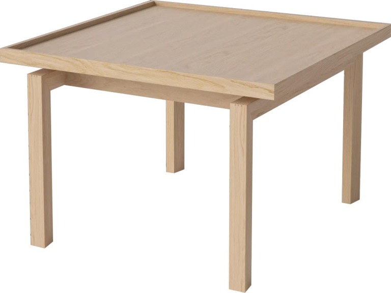 Bolia Elton bijzettafel 62x62 eiken