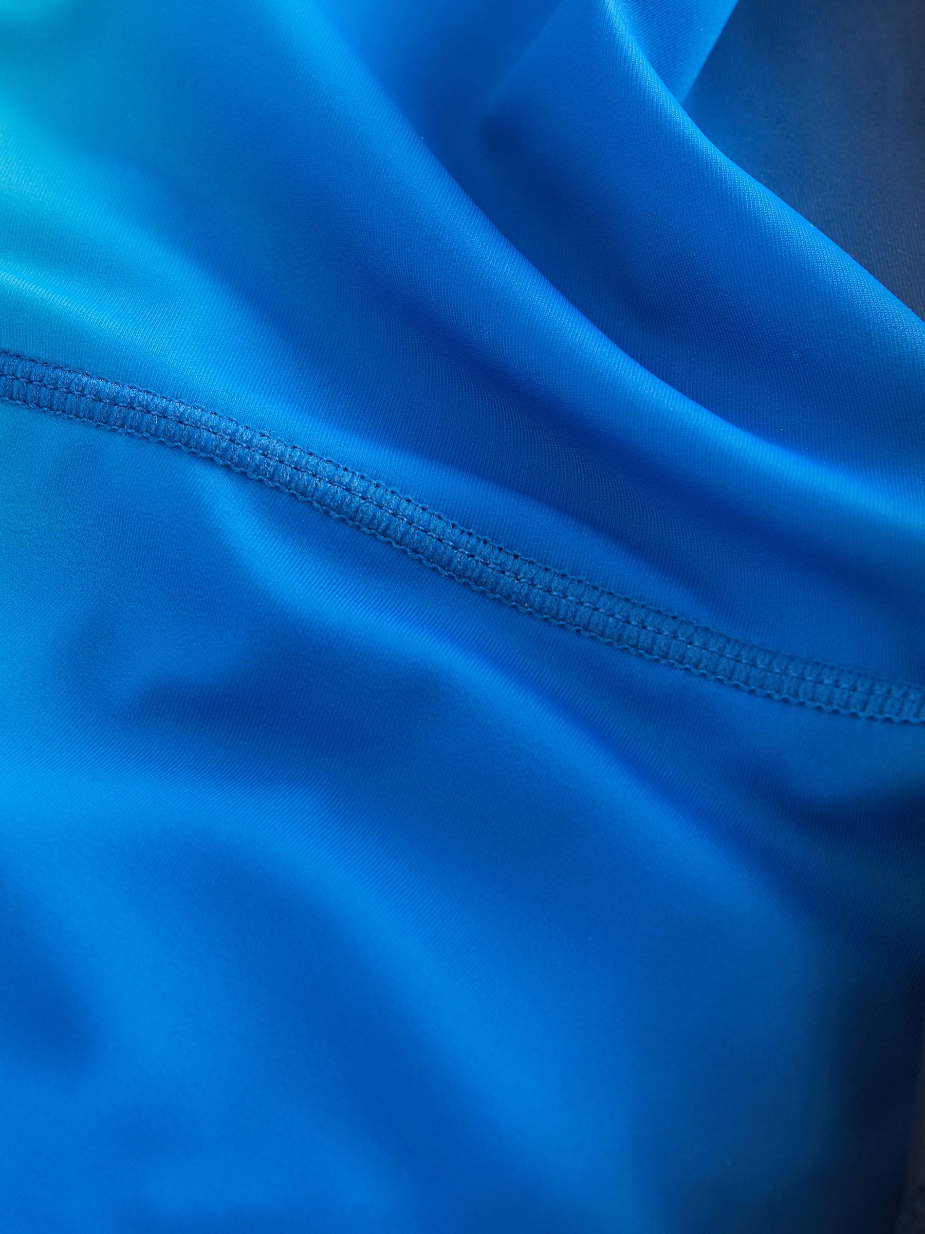 Blauw Ombre - Stretch zwemshorts (3-16 jr)