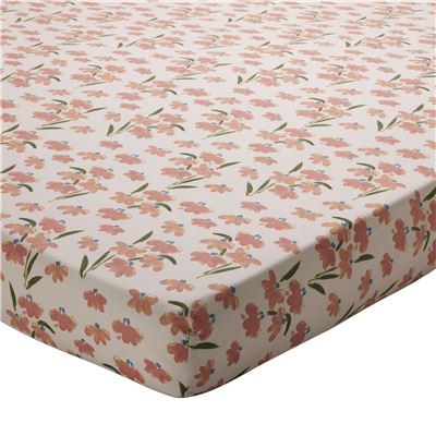 Linge de lit motif fleurs