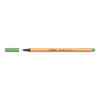 STABILO Point 88 - Feutre fin - 0.4 mm - vert fluo