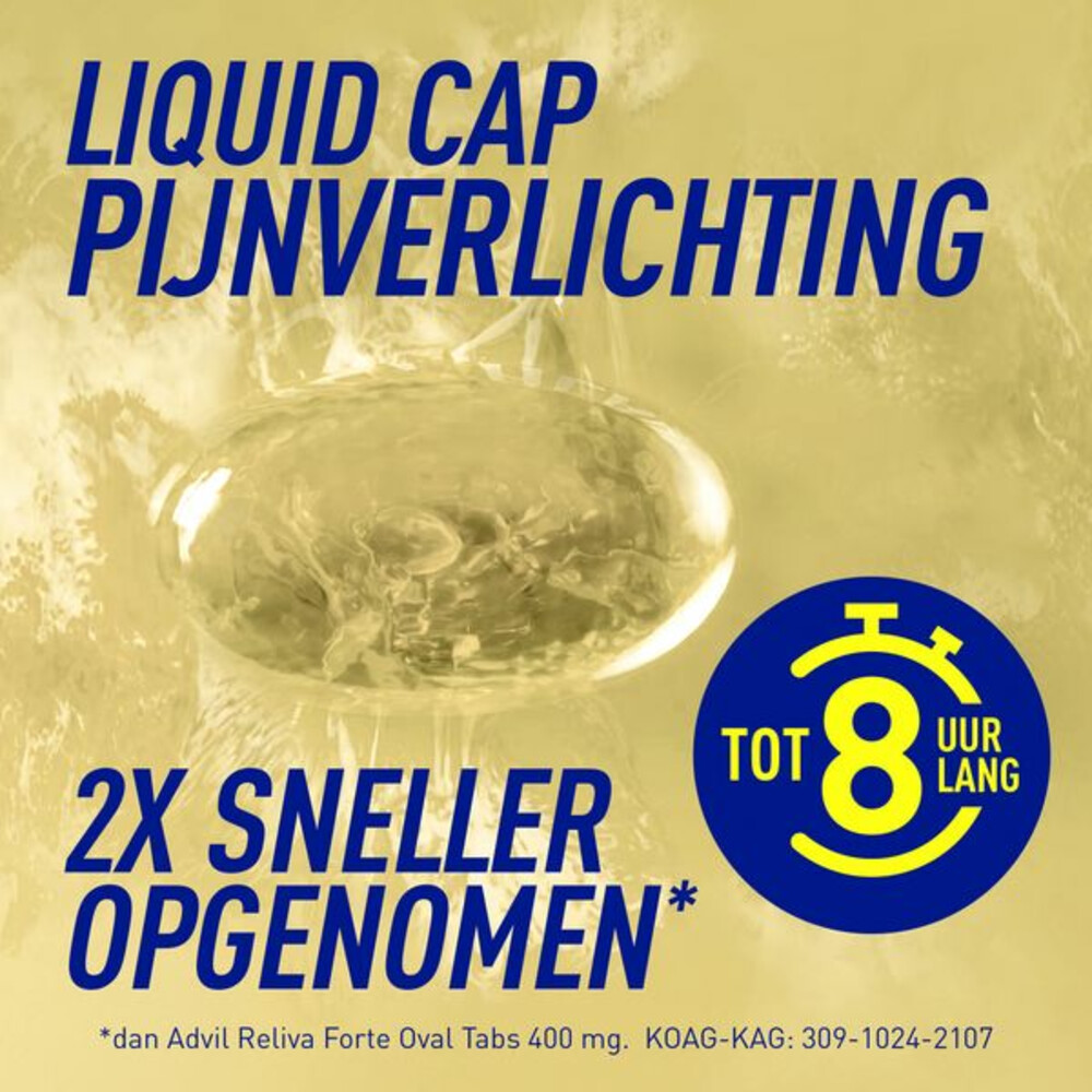 Advil Reliva Forte Liquid-Caps 400 20 capsules