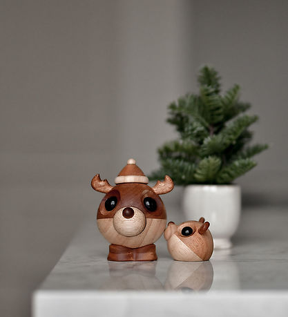 Fablewood Weihnachtsmütze - 3 cm - Natur
