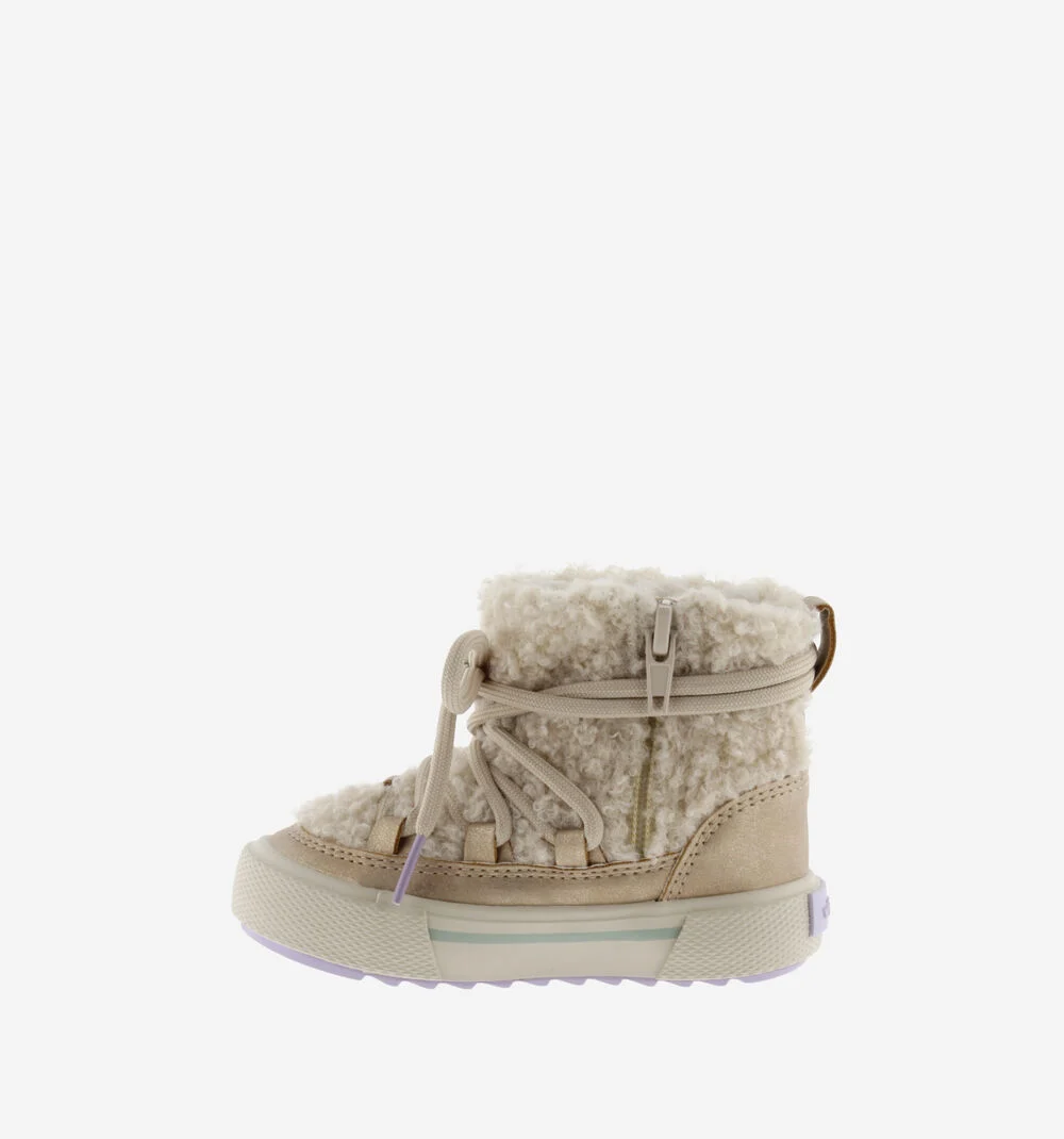 TRIBU BOTTE PEAU DE MOUTON Bottes fille en peau de mouton BEIGE