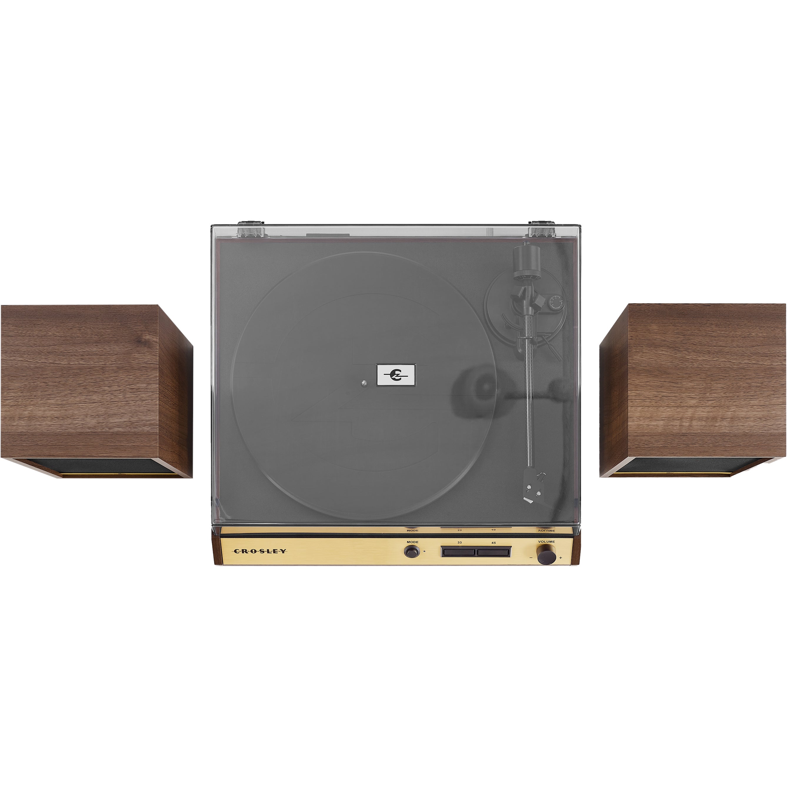 Crosley C72 platenspeler Walnut