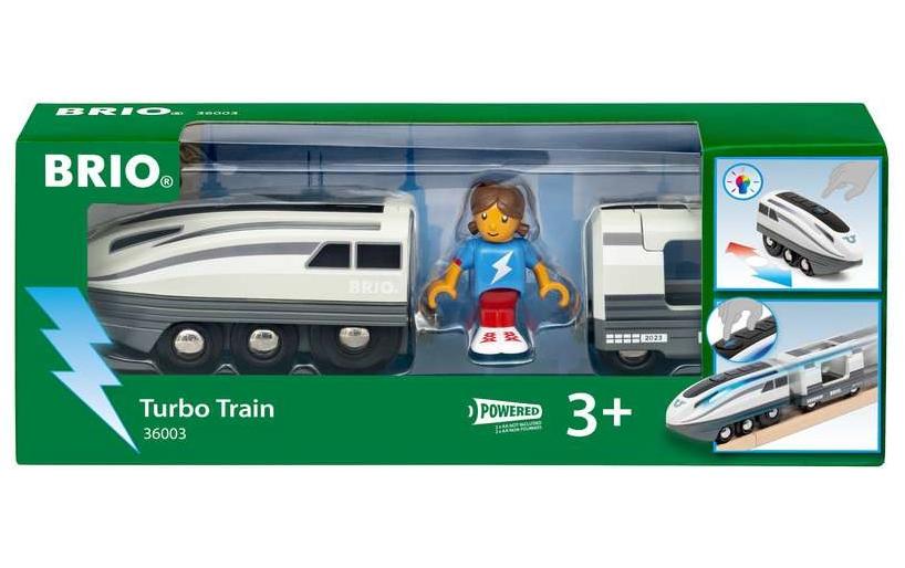 BRIO World Turbo TrainBatteriebetriebene Spielzeuglok