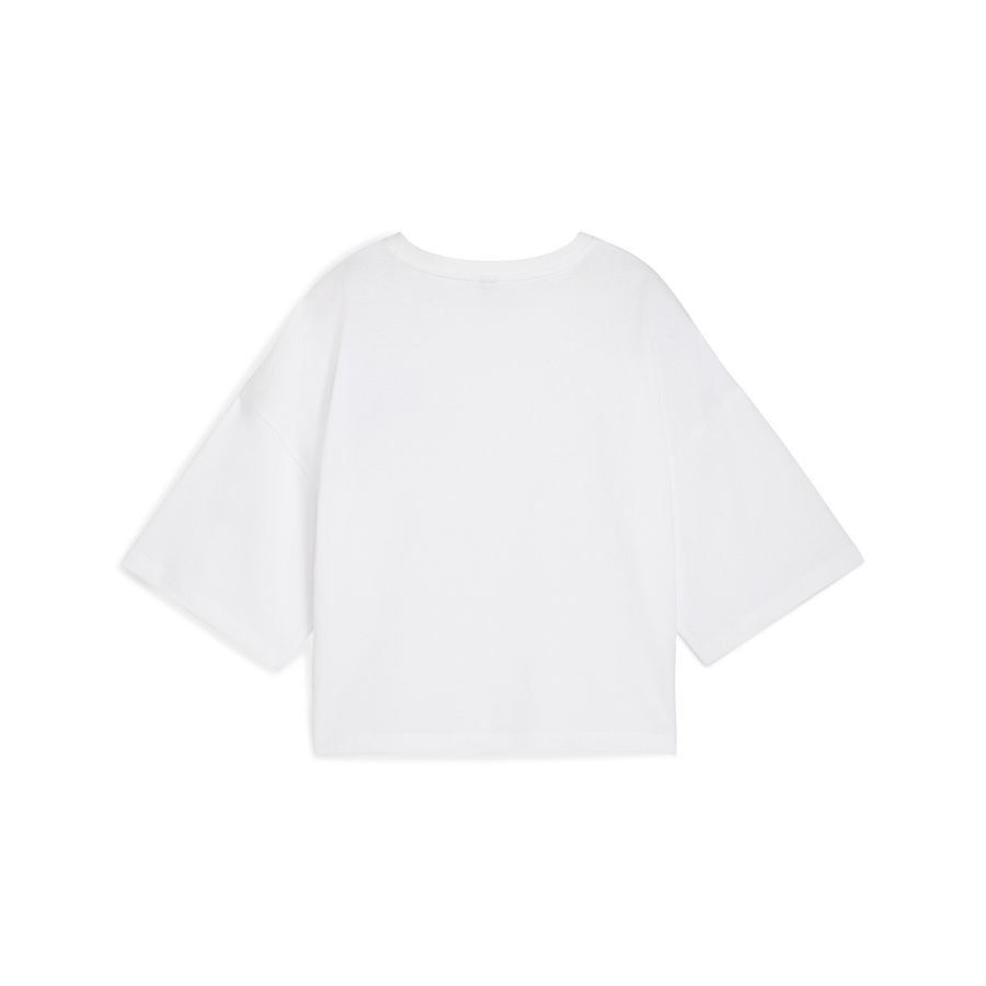 Puma LEO LUXE Oversized Kurzes T-Shirt