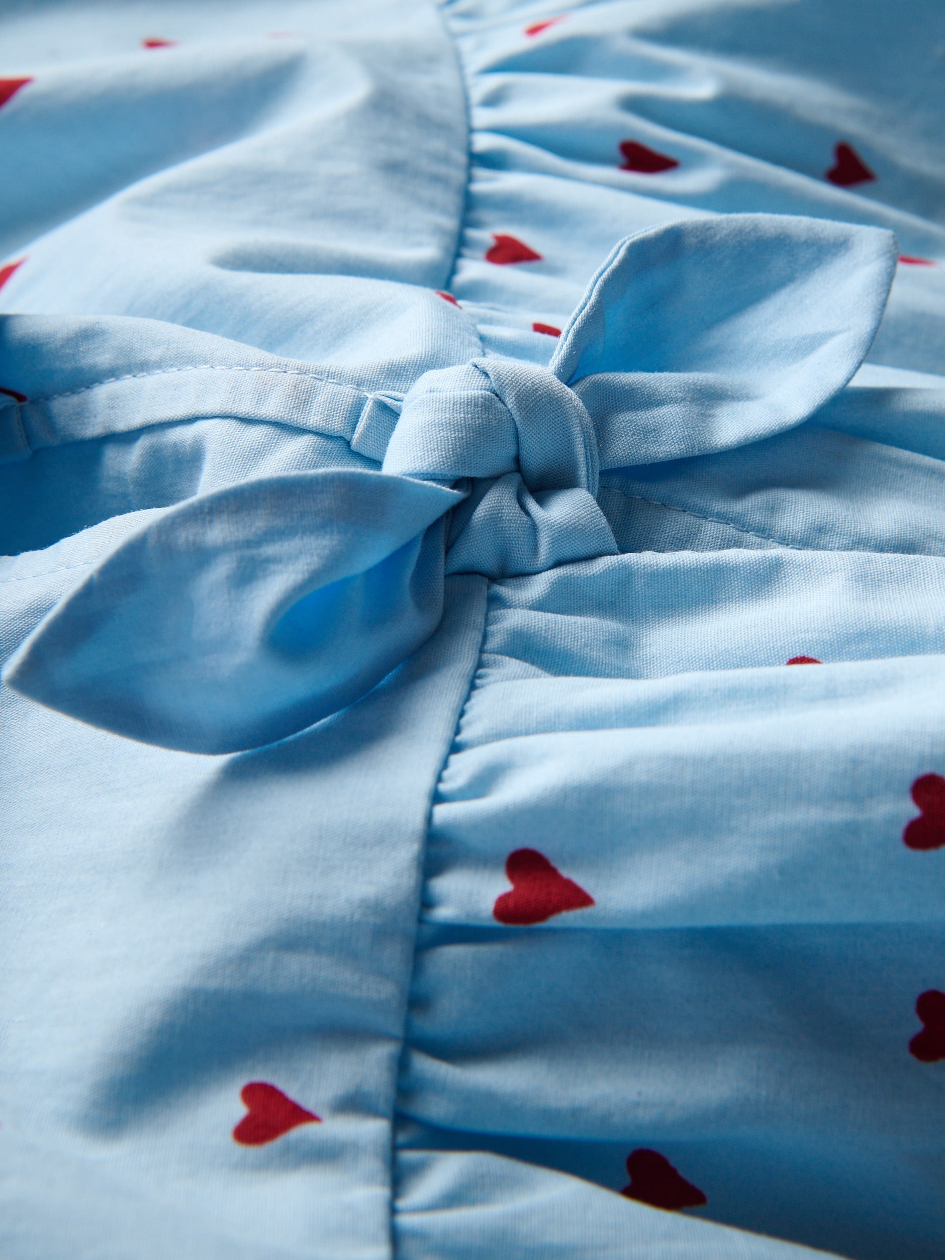 Bluse mit Herzen
