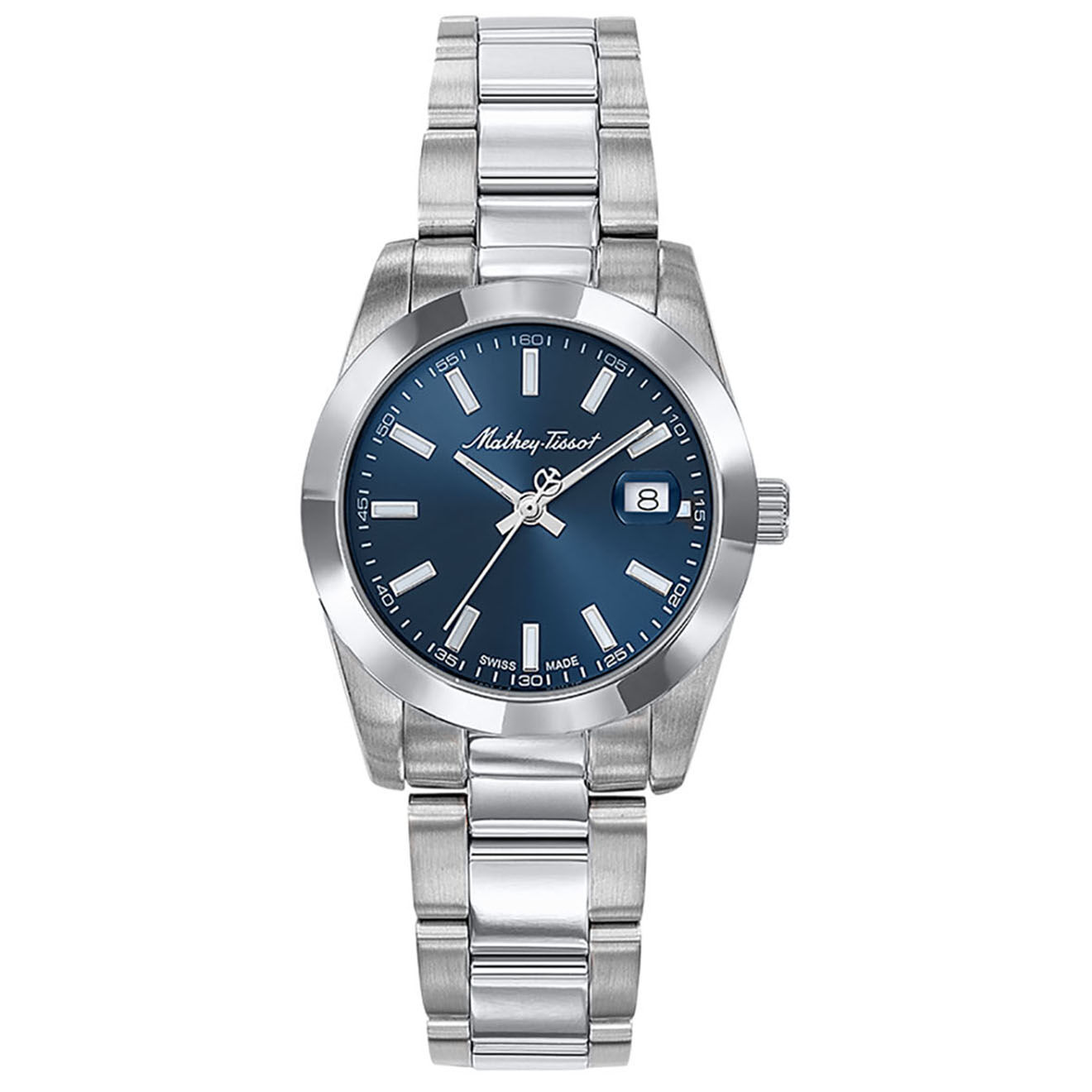 Mathey-Tissot Montre Femme Quartz en Acier Mathy I  argentée