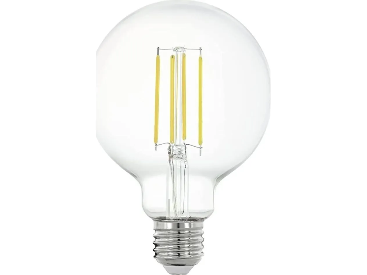 EGLO CONNECT-Z E27 LED G95 klar globepære med varmt hvidt lys