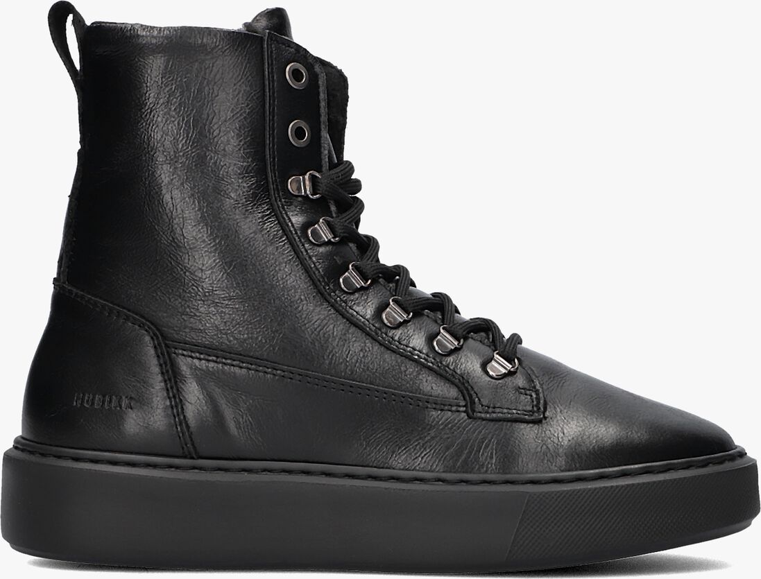 NUBIKK zwarte nubikk hoge sneaker vince dunya fur