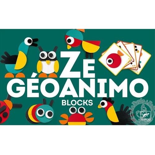 Djeco géoanimo blocks DJ06432