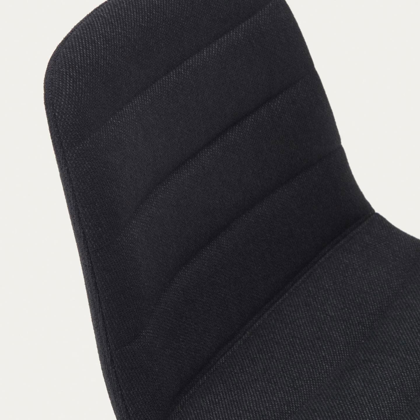 Kave Home Barhocker ZUNILDA schwarz/mattschwarz