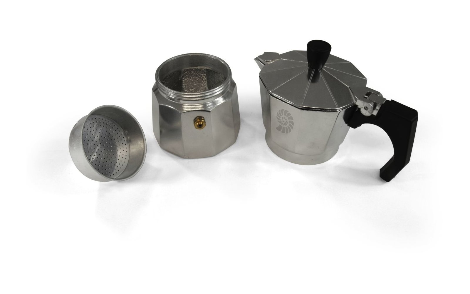 Origin Outdoors Espressokocher Bellanapoli 3 Tassen schwarz