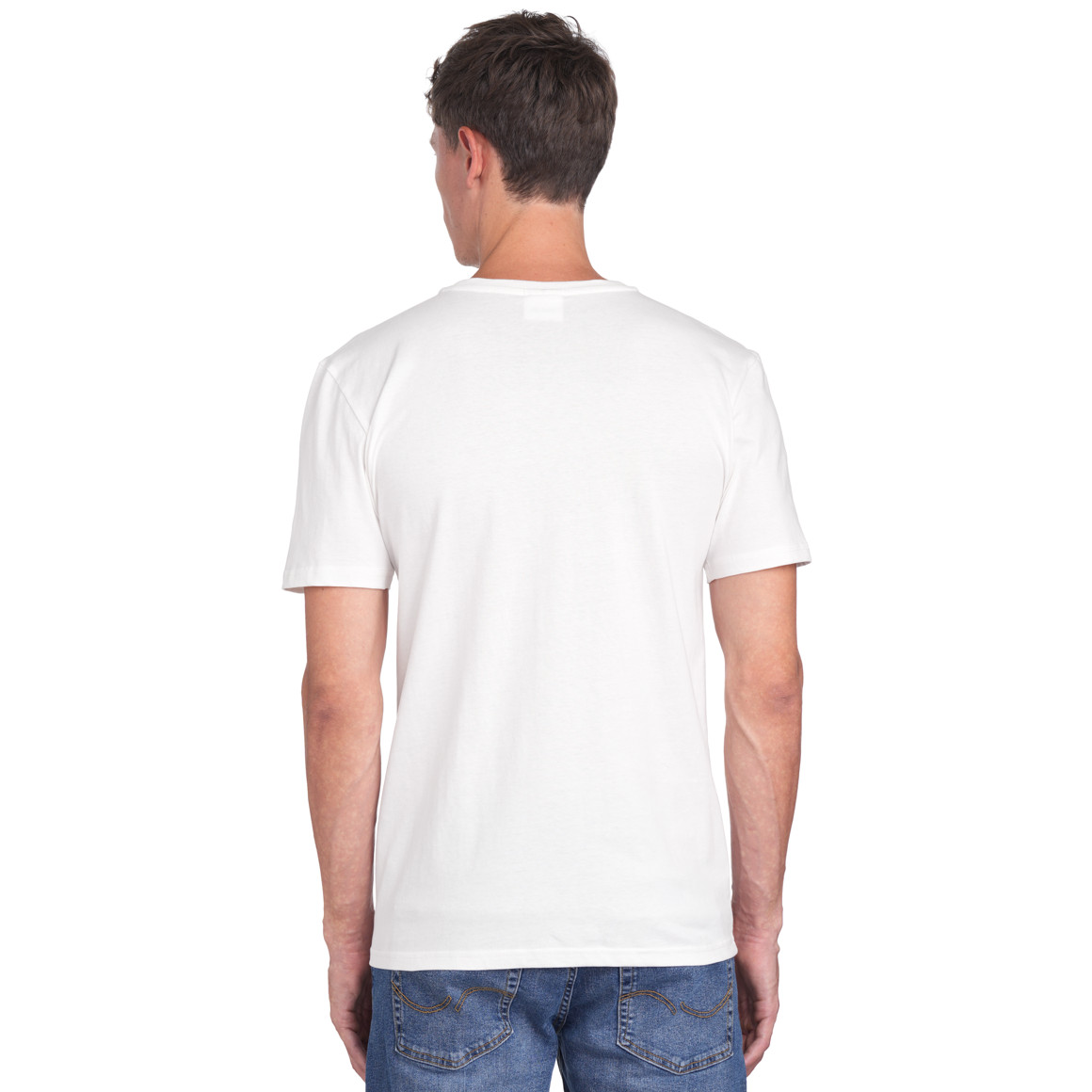 Famy 3 Herren T-Shirts unifarben weiss