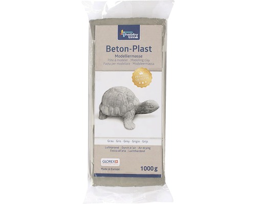 Beton Plastic Boetseerklei Grijs 1000 g