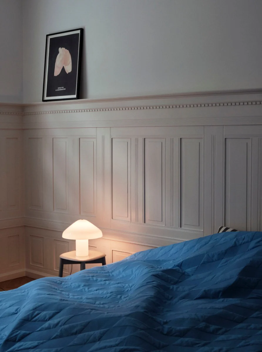 HAY  Pao glass bordlampe - Hvid