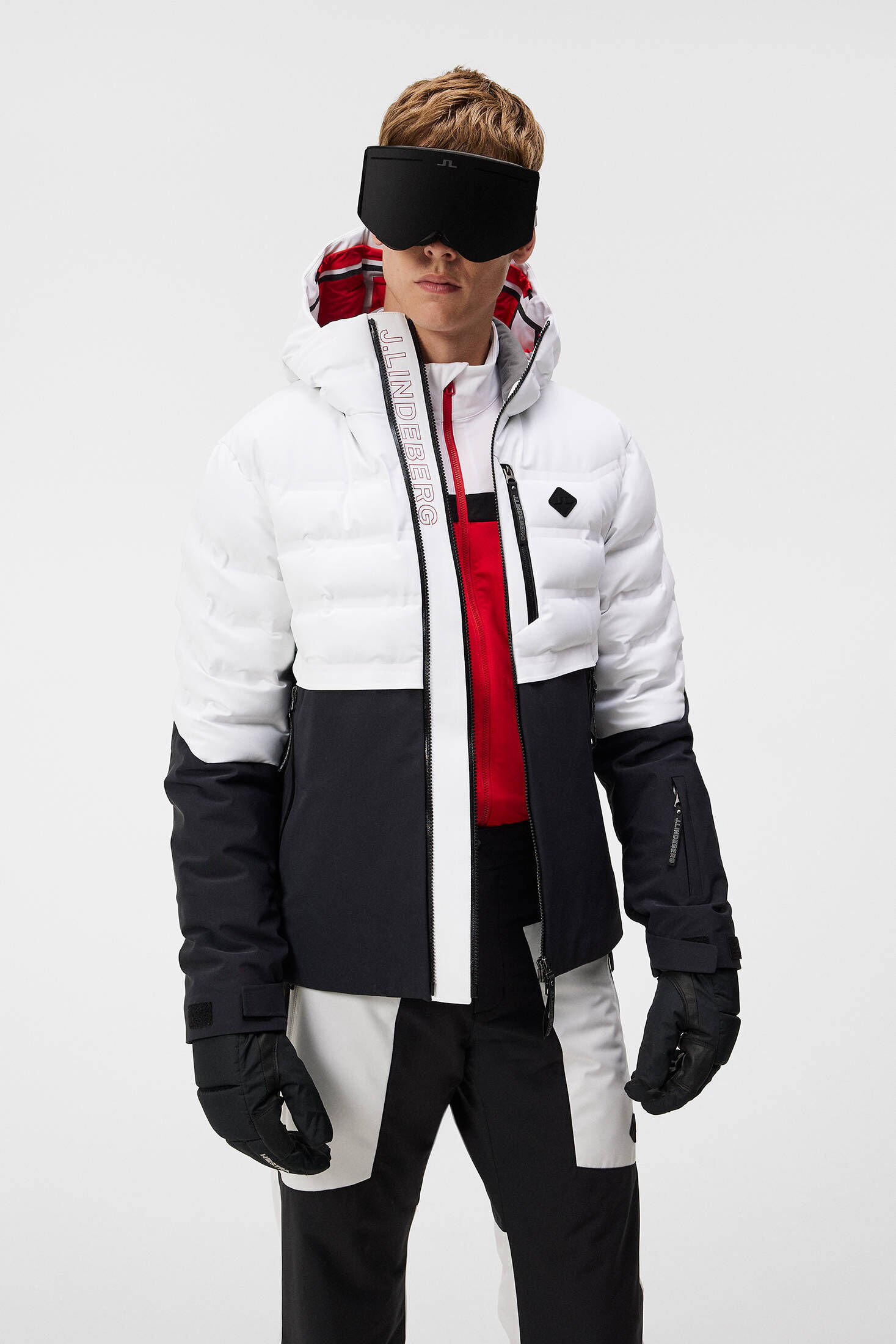 J.Lindeberg| Herren Skijacke ORBIT HYBRID DOWN JACKET