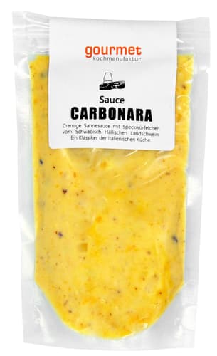 Gourmet Kochmanufaktur Sauce Carbonara